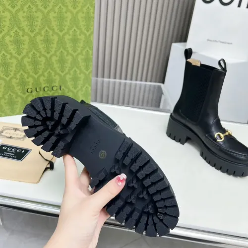 Replica Gucci Boots For Women #1393031 $118.00 USD for Wholesale