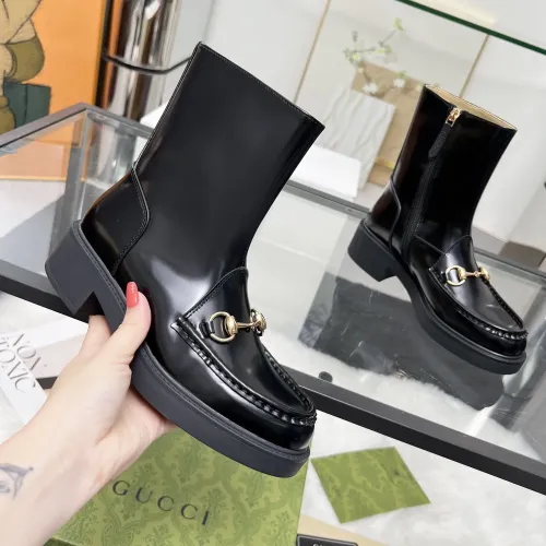 Replica Gucci Boots For Women #1393034 $108.00 USD for Wholesale