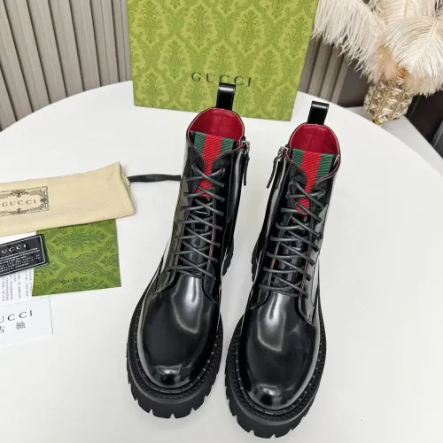 Replica Gucci Boots For Women #1393036 $112.00 USD for Wholesale
