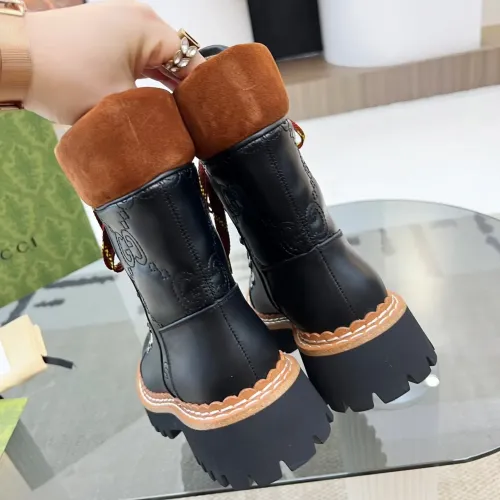 Replica Gucci Boots For Women #1393037 $118.00 USD for Wholesale