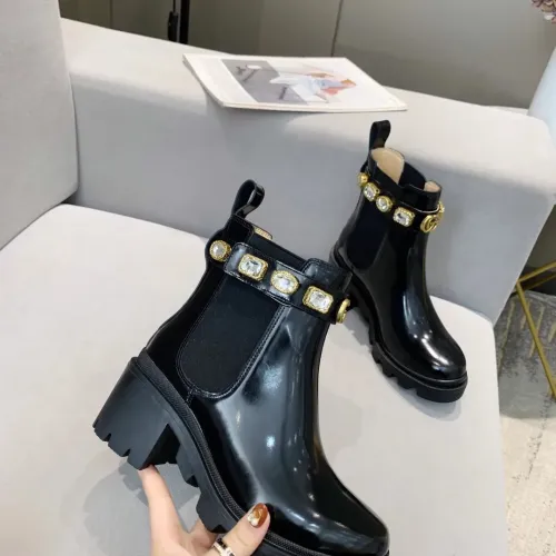 Replica Gucci Boots For Women #1393040 $102.00 USD for Wholesale
