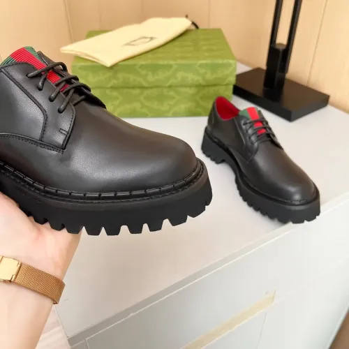 Replica Gucci Oxfords Shoes For Women #1393041 $92.00 USD for Wholesale