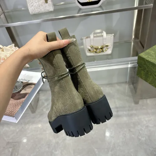 Replica Gucci Boots For Women #1393047 $128.00 USD for Wholesale