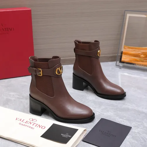 Replica Valentino Boots For Women #1393049 $180.00 USD for Wholesale