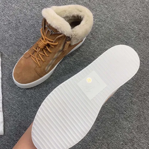 Replica Giuseppe Zanotti High Tops Shoes For Men #1393128 $100.00 USD for Wholesale