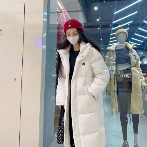 Replica New York Yankees Down Feather Coat Long Sleeved For Unisex #1393136 $172.00 USD for Wholesale