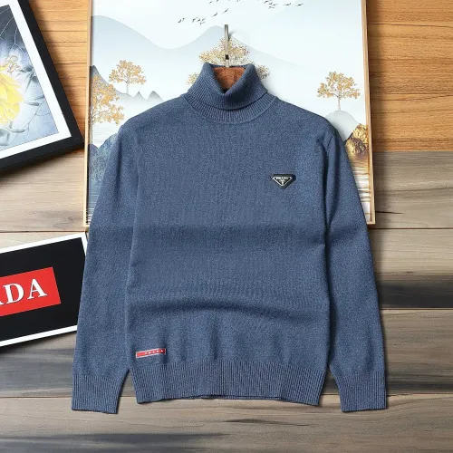 Cheap Prada Sweaters Long Sleeved For Men #1393203, $$48.00 USD On Prada Sweaters