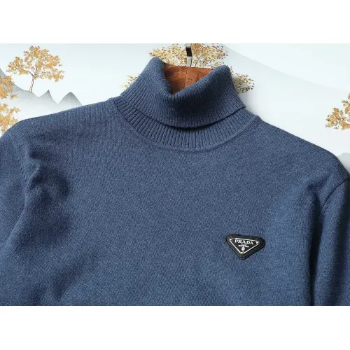 Replica Prada Sweaters Long Sleeved For Men #1393203 $48.00 USD for Wholesale