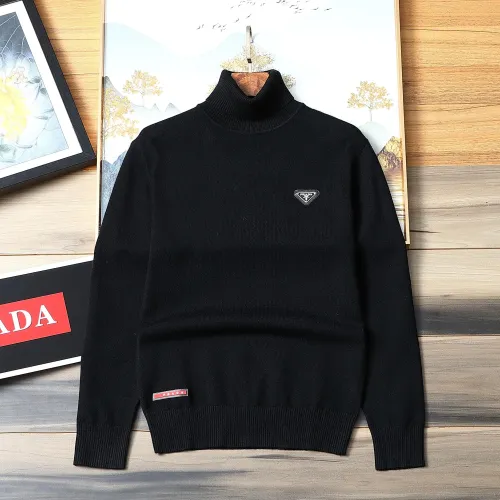 Cheap Prada Sweaters Long Sleeved For Men #1393204, $$48.00 USD On Prada Sweaters
