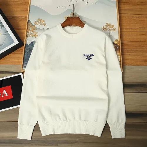 Cheap Prada Sweaters Long Sleeved For Men #1393214, $$48.00 USD On Prada Sweaters
