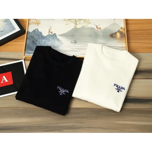 Replica Prada Sweaters Long Sleeved For Men #1393214 $48.00 USD for Wholesale