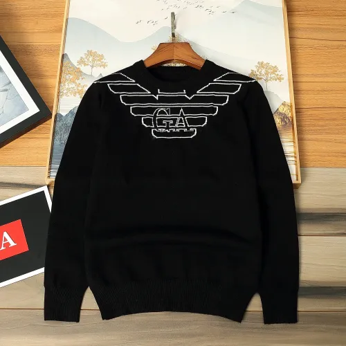 Cheap Armani Sweaters Long Sleeved For Men #1393217, $$48.00 USD On Armani Sweaters