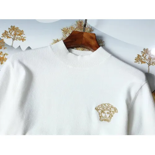 Replica Versace Sweaters Long Sleeved For Men #1393224 $42.00 USD for Wholesale