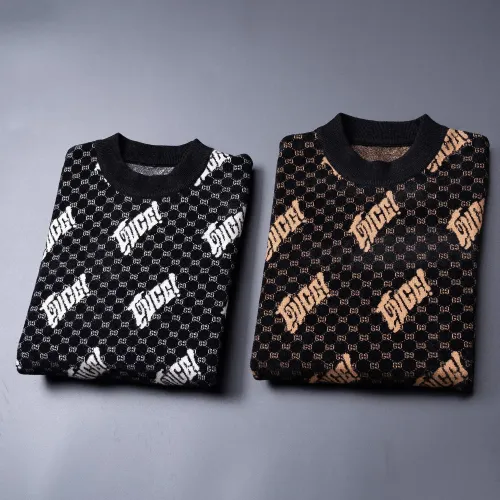 Replica Gucci Sweaters Long Sleeved For Men #1393284 $48.00 USD for Wholesale