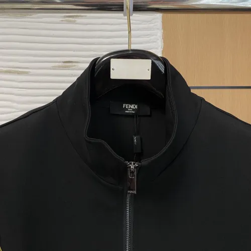 Replica Fendi Tracksuits Long Sleeved For Men #1393291 $92.00 USD for Wholesale