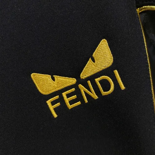 Replica Fendi Tracksuits Long Sleeved For Men #1393291 $92.00 USD for Wholesale