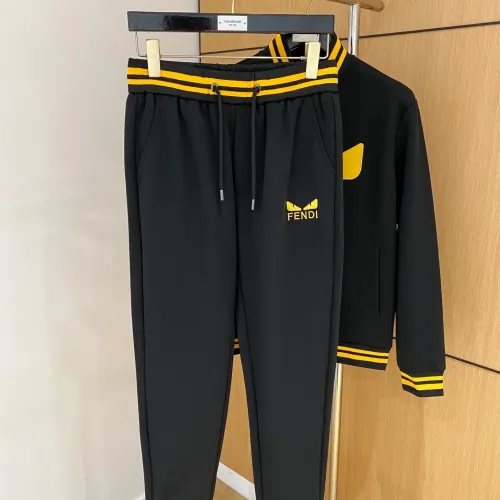 Replica Fendi Tracksuits Long Sleeved For Men #1393298 $92.00 USD for Wholesale