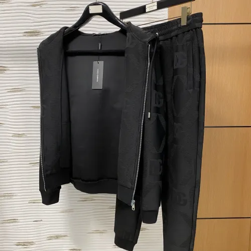 Replica Dolce & Gabbana D&G Tracksuits Long Sleeved For Men #1393338 $92.00 USD for Wholesale