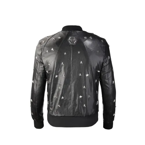 Replica Philipp Plein PP Jackets Long Sleeved For Men #1393347 $102.00 USD for Wholesale