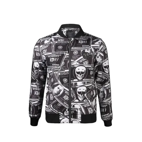 Cheap Philipp Plein PP Jackets Long Sleeved For Men #1393349, $$68.00 USD On Philipp Plein PP Jackets