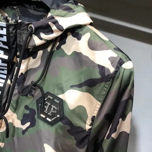 Replica Philipp Plein PP Jackets Long Sleeved For Men #1393352 $76.00 USD for Wholesale