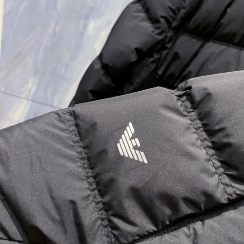 Replica Armani Down Feather Coat Long Sleeved For Men #1393353 $170.00 USD for Wholesale