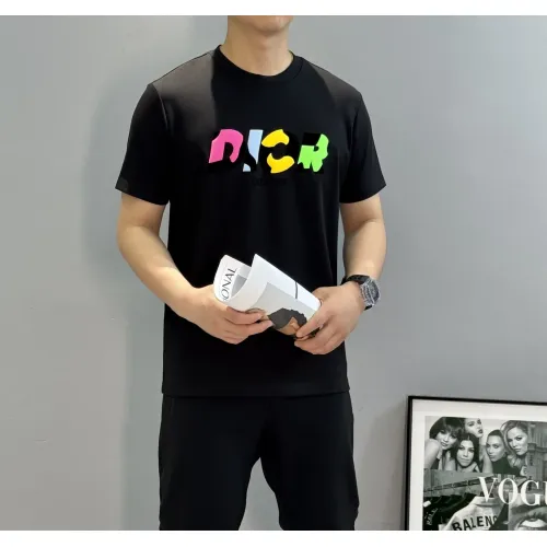 Replica Christian Dior T-Shirts Short Sleeved For Men #1393374 $80.00 USD for Wholesale