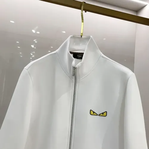 Replica Fendi Jackets Long Sleeved For Men #1393393 $112.00 USD for Wholesale