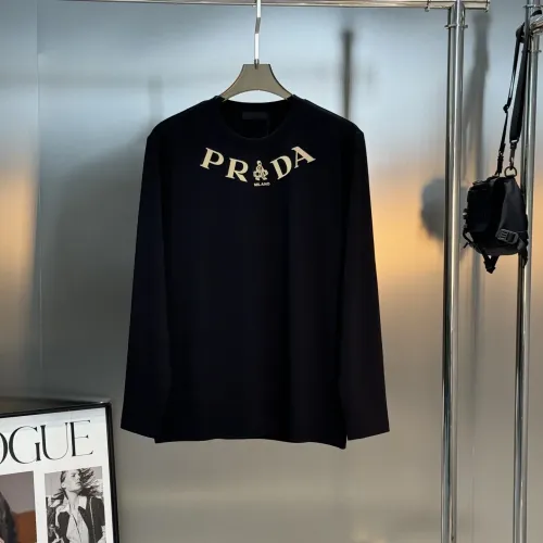Cheap Prada T-Shirts Long Sleeved For Men #1393463, $$80.00 USD On Prada T-Shirts