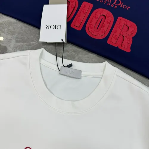 Replica Christian Dior T-Shirts Long Sleeved For Men #1393476 $82.00 USD for Wholesale
