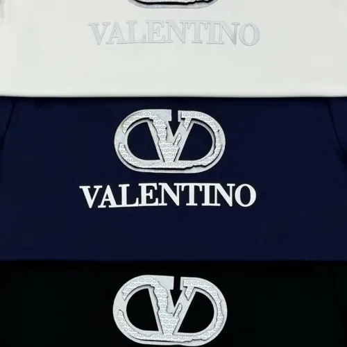 Replica Valentino T-Shirts Long Sleeved For Men #1393480 $82.00 USD for Wholesale