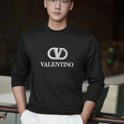 Replica Valentino T-Shirts Long Sleeved For Men #1393481 $82.00 USD for Wholesale