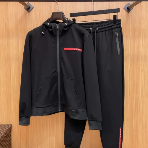 Cheap Prada Tracksuits Long Sleeved For Men #1393663, $$128.00 USD On Prada Tracksuits