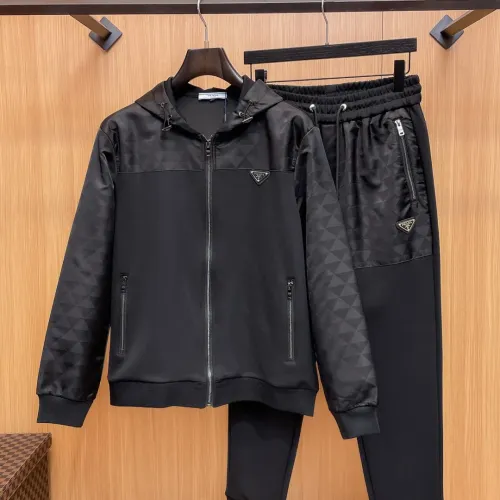 Cheap Prada Tracksuits Long Sleeved For Men #1393664, $$128.00 USD On Prada Tracksuits