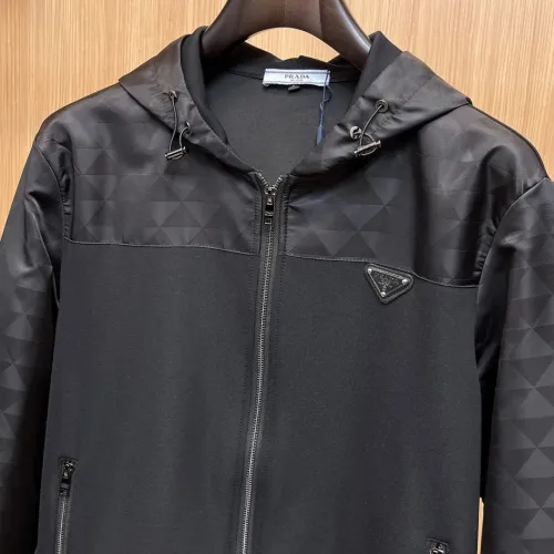 Replica Prada Tracksuits Long Sleeved For Men #1393664 $128.00 USD for Wholesale