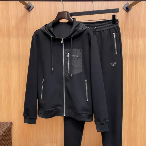 Cheap Prada Tracksuits Long Sleeved For Men #1393666, $$128.00 USD On Prada Tracksuits