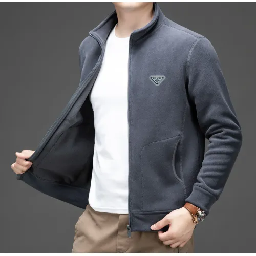 Cheap Prada Jackets Long Sleeved For Men #1393944, $$64.00 USD On Prada Jackets