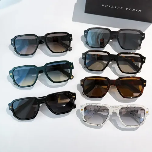 Replica Philipp Plein PP AAA Quality Sunglasses #1393970 $80.00 USD for Wholesale