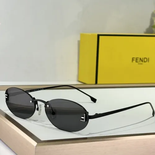 Cheap Fendi AAA Quality Sunglasses #1393991, $$64.00 USD On Fendi AAA Quality Sunglasses