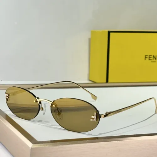 Cheap Fendi AAA Quality Sunglasses #1393993, $$64.00 USD On Fendi AAA Quality Sunglasses