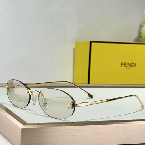 Cheap Fendi AAA Quality Sunglasses #1393994, $$64.00 USD On Fendi AAA Quality Sunglasses