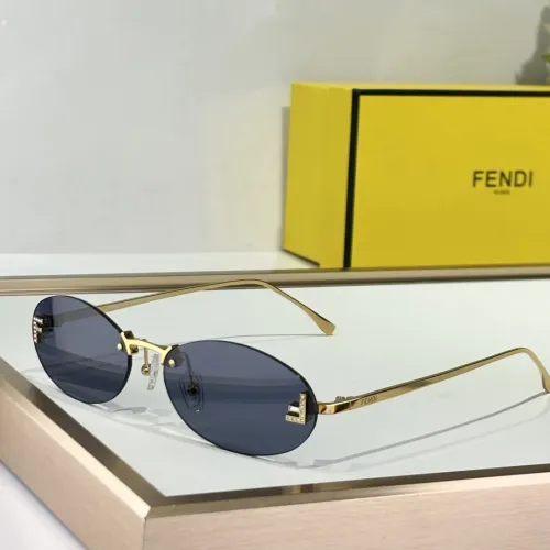 Cheap Fendi AAA Quality Sunglasses #1394003, $$64.00 USD On Fendi AAA Quality Sunglasses