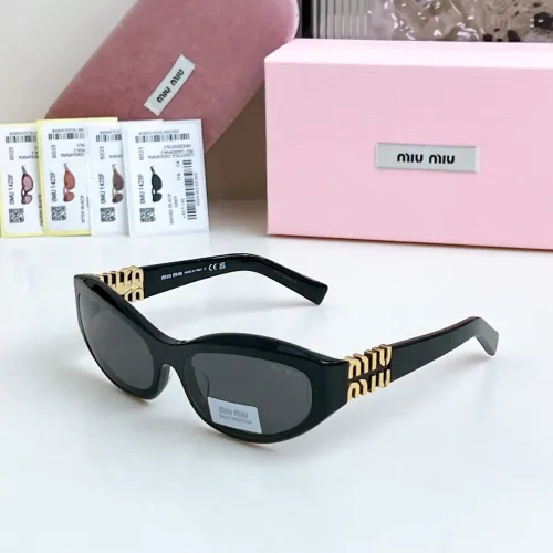 Cheap MIU MIU AAA Quality Sunglasses #1394009, $$60.00 USD On MIU MIU AAA Sunglasses