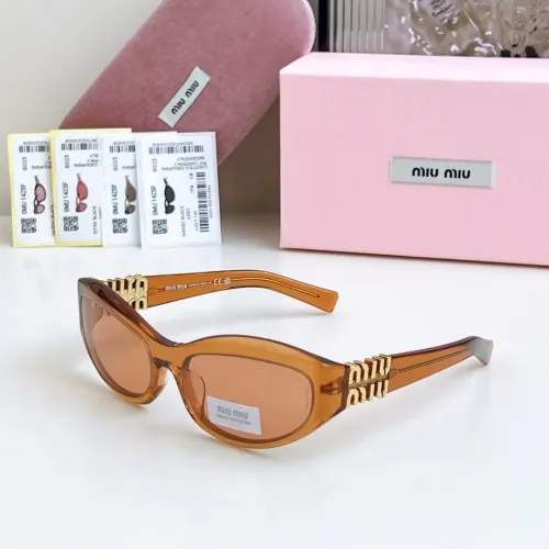 Cheap MIU MIU AAA Quality Sunglasses #1394011, $$60.00 USD On MIU MIU AAA Sunglasses