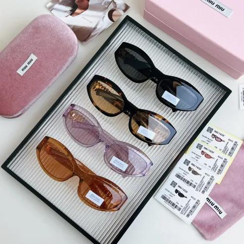 Replica MIU MIU AAA Quality Sunglasses #1394012 $60.00 USD for Wholesale