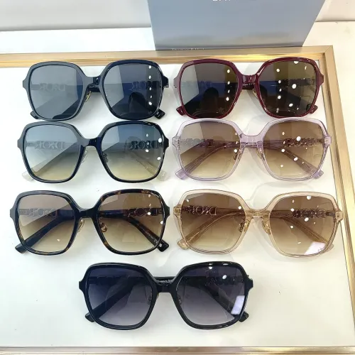 Replica Christian Dior AAA Quality Sunglasses #1394037 $56.00 USD for Wholesale