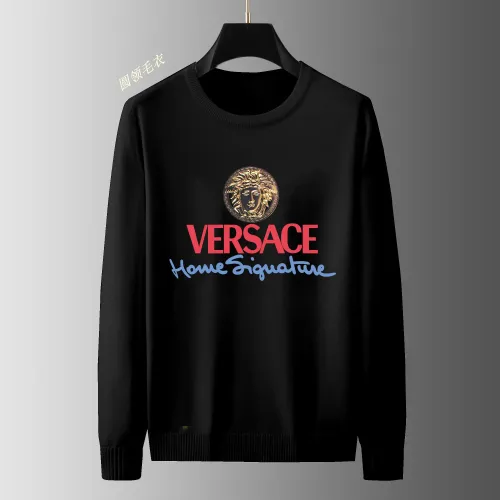 Cheap Versace Sweaters Long Sleeved For Men #1394109, $$48.00 USD On Versace Sweaters