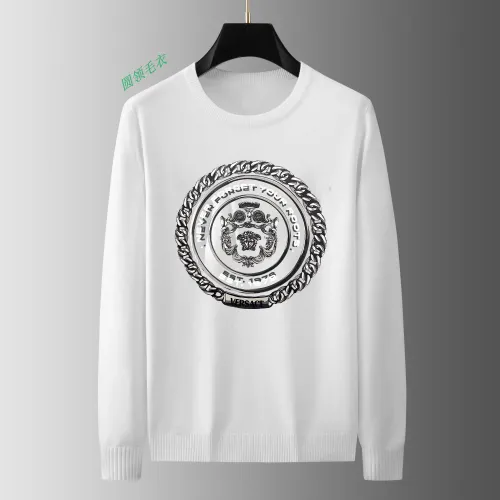 Cheap Versace Sweaters Long Sleeved For Men #1394127, $$48.00 USD On Versace Sweaters