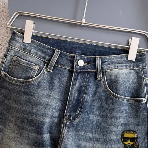 Replica Fendi Jeans For Men #1394516 $48.00 USD for Wholesale
