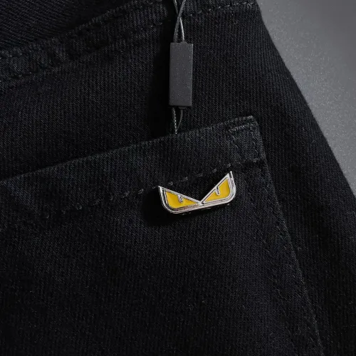 Replica Fendi Jeans For Men #1394531 $48.00 USD for Wholesale